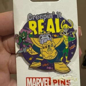 Marvel Creepin' It Real Pin